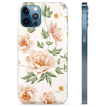 Coque iPhone 12 Pro en TPU - Motif Floral