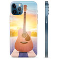 Coque iPhone 12 Pro en TPU - Guitare