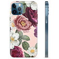 Coque iPhone 12 Pro en TPU - Fleurs Romantiques