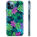 Coque iPhone 12 Pro en TPU - Fleurs Tropicales