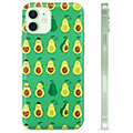 Coque iPhone 12 en TPU - Avocado Pattern