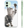 Coque iPhone 12 en TPU - Chat