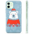 Coque iPhone 12 en TPU - Ours de Noël