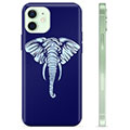 Coque iPhone 12 en TPU - Éléphant