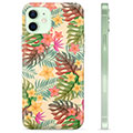 Coque iPhone 12 en TPU - Fleurs Roses