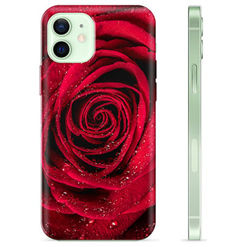 Coque iPhone 12 en TPU - Rose