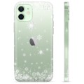 Coque iPhone 12 en TPU - Flocons de Neige