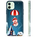 Coque iPhone 12 en TPU - Bonhomme de Neige