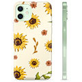 Coque iPhone 12 en TPU - Tournesol