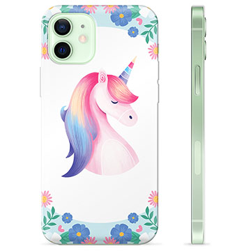 Coque iPhone 12 en TPU - Licorne