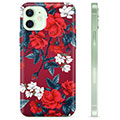 Coque iPhone 12 en TPU - Fleurs Vintage