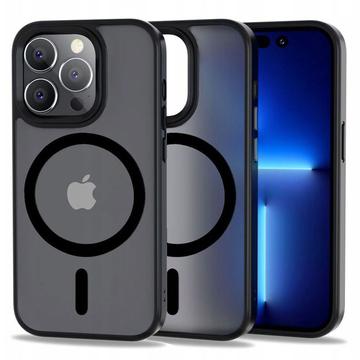 Coque iPhone 12/12 Pro Tech-Protect Magmat - Compatible MagSafe - Noir Mat