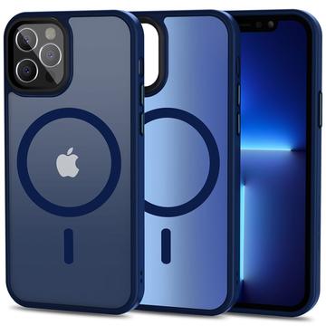 Coque iPhone 12/12 Pro Tech-Protect Magmat - Compatible MagSafe - Bleu Marine