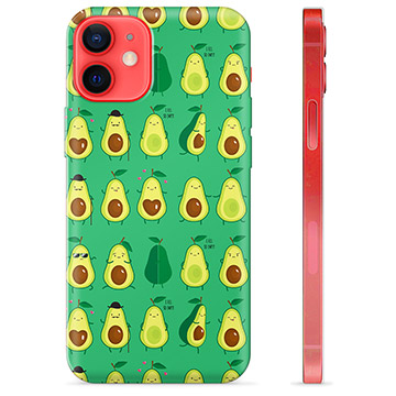 Coque iPhone 12 mini en TPU - Avocado Pattern