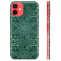 Coque iPhone 12 mini en TPU - Mandala Vert