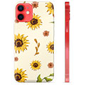 Coque iPhone 12 mini en TPU - Tournesol