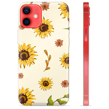 Coque iPhone 12 mini en TPU - Tournesol