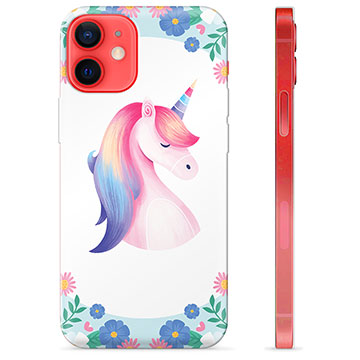 Coque iPhone 12 mini en TPU - Licorne