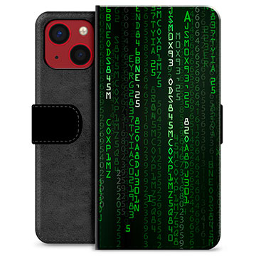 Étui Portefeuille Premium iPhone 13 Mini - Crypté