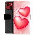 Étui Portefeuille Premium iPhone 13 Mini - Love