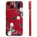 Coque iPhone 13 Mini en TPU - Fleurs d'Automne