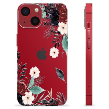 Coque iPhone 13 Mini en TPU - Fleurs d\'Automne