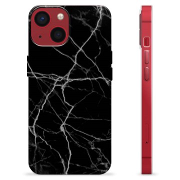 Coque iPhone 13 Mini en TPU - Éclair Noir