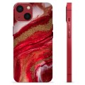 Coque iPhone 13 Mini en TPU - Rubis Doré