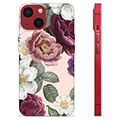 Coque iPhone 13 Mini en TPU - Fleurs Romantiques