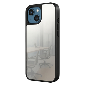 Coque miroir iPhone 13 - Compatible MagSafe - Noire