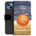 Étui Portefeuille Premium iPhone 13 - Basket-ball