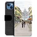 Étui Portefeuille Premium iPhone 13 - Rue d'Italie