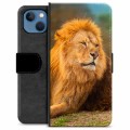 Étui Portefeuille Premium iPhone 13 - Lion