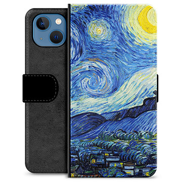 Étui Portefeuille Premium iPhone 13 - Ciel de Nuit