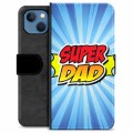 Étui Portefeuille Premium iPhone 13 - Super Papa