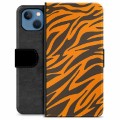 Étui Portefeuille Premium iPhone 13 - Tigre