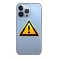 Réparation Cache Batterie pour iPhone 13 Pro Max - cadre inclus - Bleu