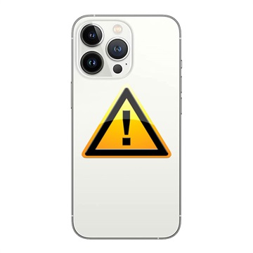 Réparation Cache Batterie pour iPhone 13 Pro Max - cadre inclus - Blanc