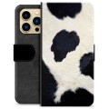 Étui Portefeuille Premium iPhone 13 Pro Max - Peau de Vache