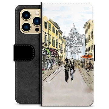 Étui Portefeuille Premium iPhone 13 Pro Max - Rue d\'Italie