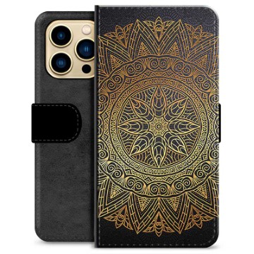 Étui Portefeuille Premium iPhone 13 Pro Max - Mandala