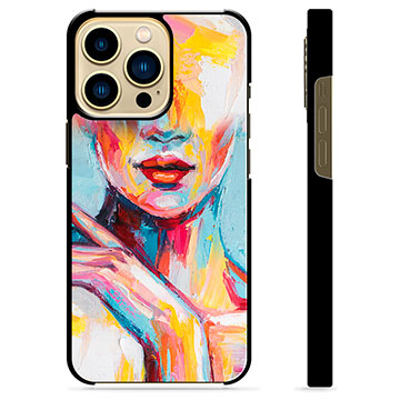 Coque de Protection iPhone 13 Pro Max - Portrait Abstrait