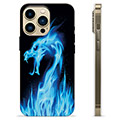 Coque iPhone 13 Pro Max en TPU - Dragon Feu Bleu
