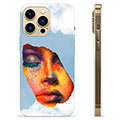 Coque iPhone 13 Pro Max en TPU - Peinture de Visage