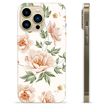 Coque iPhone 13 Pro Max en TPU - Motif Floral