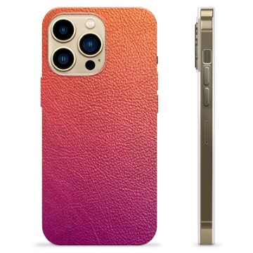 Coque iPhone 13 Pro Max en TPU - Cuir Ombré