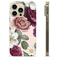 Coque iPhone 13 Pro Max en TPU - Fleurs Romantiques