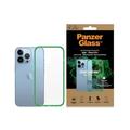 Coque iPhone 13 Pro Antibactérienne PanzerGlass ClearCase - Verte / Claire