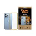 Coque iPhone 13 Pro Antibactérienne PanzerGlass ClearCase - Orange / Claire