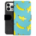 Étui Portefeuille Premium iPhone 13 Pro - Bananes